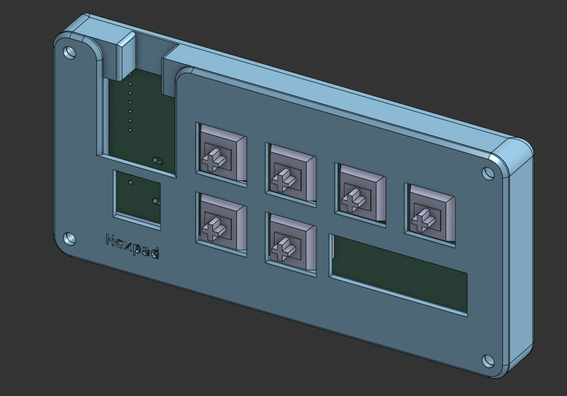 Hackclub Highway Project - Hexpad CAD Final